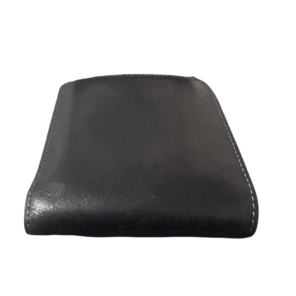 Paul Smith Abstract (see inside) black Leather Bi fold wallet Mens